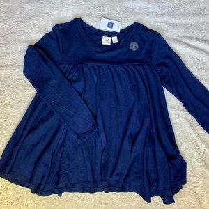 GAP Long Sleeve Top Navy NWT